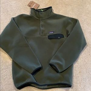 Patagonia Mens Small Army Green New With Tags